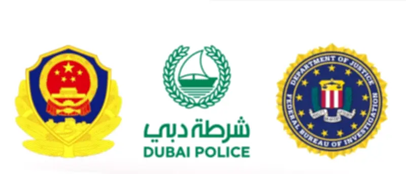 شرطة دبي تفكك شبكة احتيال دولية وتعتقل 276 شخصاً بالتعاون مع FBI والصين
