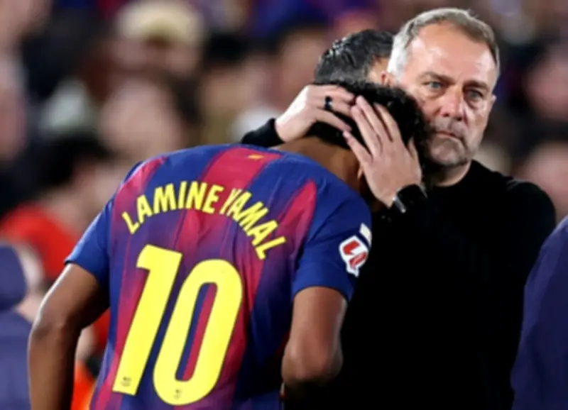 برشلونة يواجه خيتافي بدون جمال المصاب وريال مدريد يلاحقه بفارق 9 نقاط