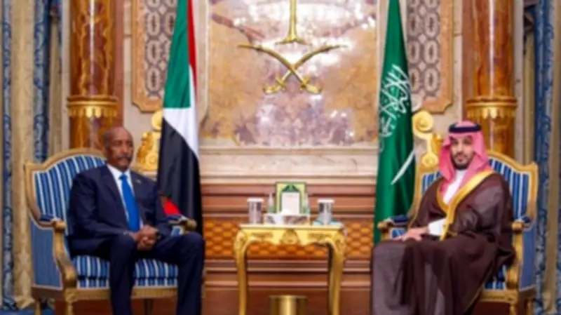 ولي العهد محمد بن سلمان يستقبل رئيس مجلس السيادة السوداني عبدالفتاح البرهان في جدة