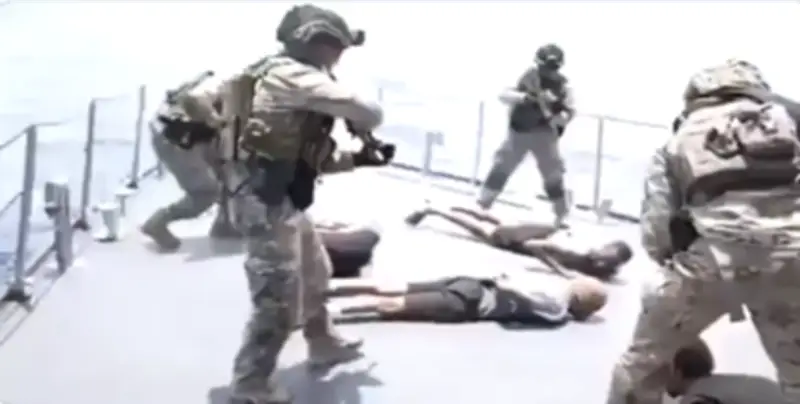 فيديو مضلل يستغل حصار سفينة إيرانية.. الحقيقة تكشف عن مناورات هندية في سيشل