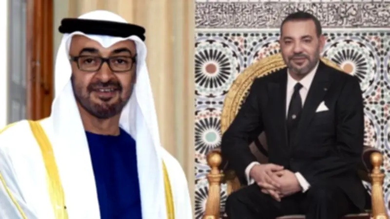 اتصال هاتفي بين محمد بن زايد والملك محمد السادس يبحث القضايا الإقليمية