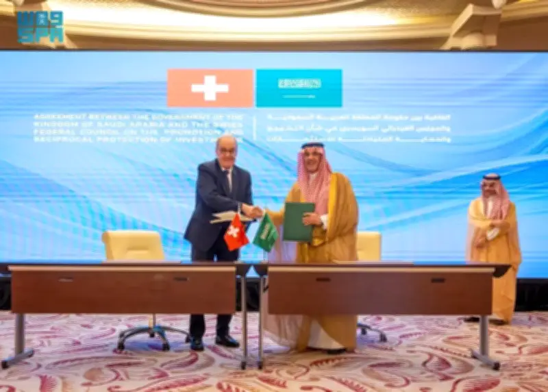 السعودية وسويسرا توقعان اتفاقية حماية الاستثمارات في جدة