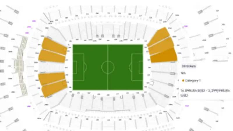 تذاكر نهائي كأس العالم تُباع بمليوني دولار للواحدة في نيوجيرسي