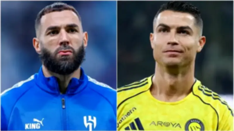 بنزيما يشيد برونالدو ويكشف عن رغبته في تدريب ليون والعودة لفرنسا