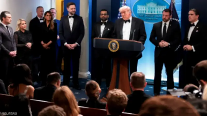 ترامب ينفي ربط هجوم فندق واشنطن بالحرب على إيران