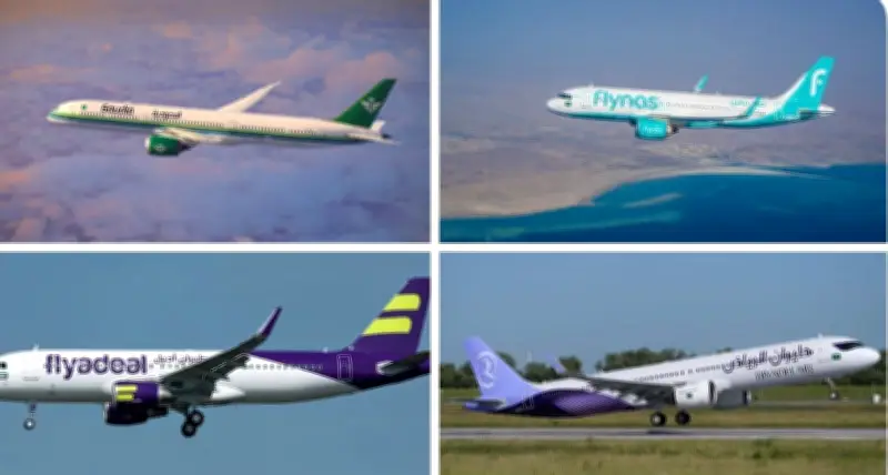 شركات الطيران السعودية تسابق الزمن لتعزيز حضورها الإقليمي والدولي