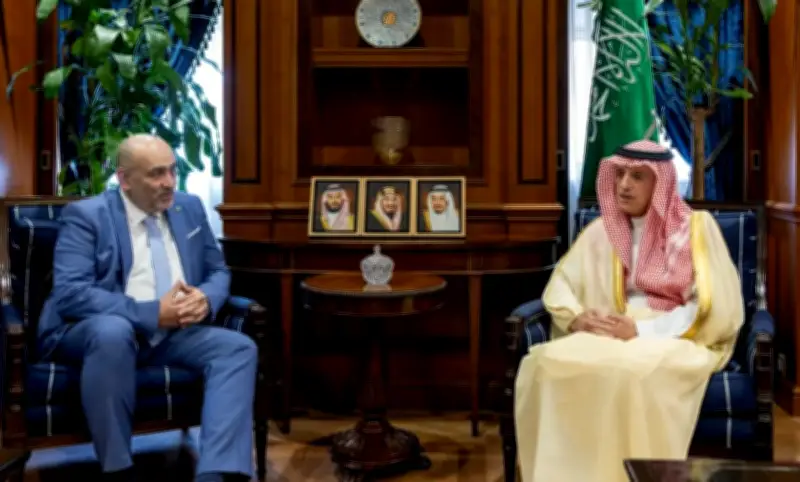 الجبير يستقبل نائب رئيس البرلمان الألماني لبحث التعاون والقضايا الإقليمية