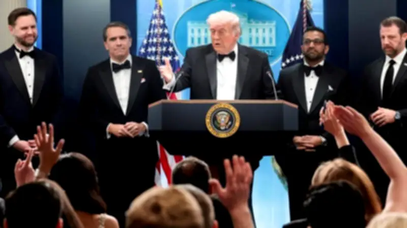 ترامب ومسؤولون أهداف محتملة في إطلاق نار بعشاء مراسلي البيت الأبيض