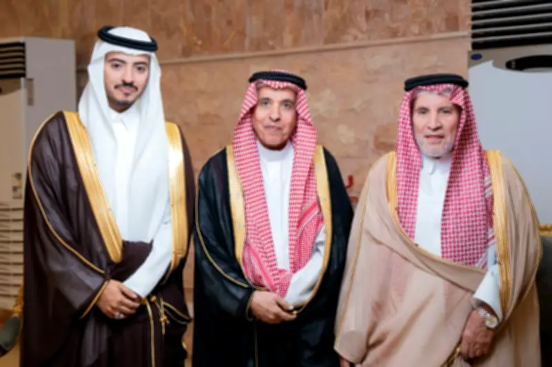 حسين العتيبي يحتفل بزواج نجله المهندس سالم من ابنة عبدالرحمن المحمود