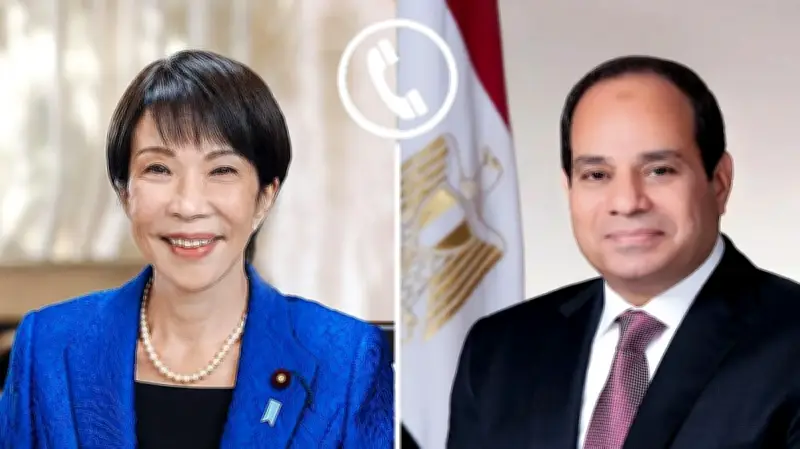 توافق مصري-ياباني على التسوية السلمية للأزمة الإيرانية