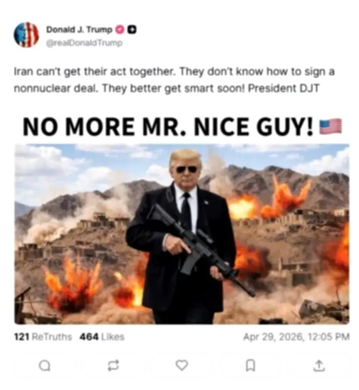 ترمب يهدد إيران بـ"الحصار الطويل" بعد رفض مقترح تأجيل النووي