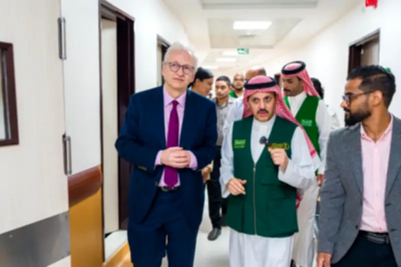 السفير الألماني يزور مستشفى الأمير محمد بن سلمان في عدن ويشيد بخدماته