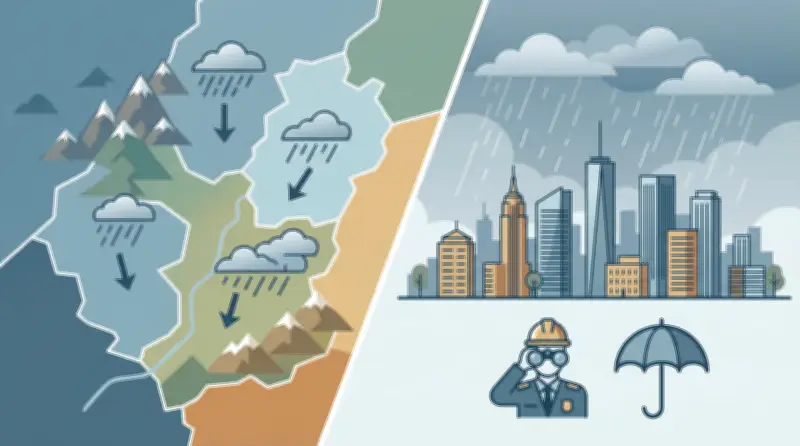 الأرصاد تتنبأ بأمطار متوسطة على عدة محافظات في مكة المكرمة من الجمعة إلى الأحد