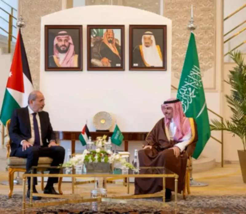 وزير الخارجية السعودي يستقبل نظيره الأردني لبحث العلاقات الثنائية والأوضاع الإقليمية