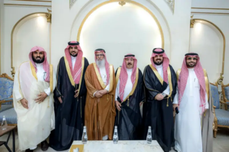 احتفال فهد الفريدي بزواج ابنيه رائد وسامي في بريدة بحضور الوجهاء والأهل