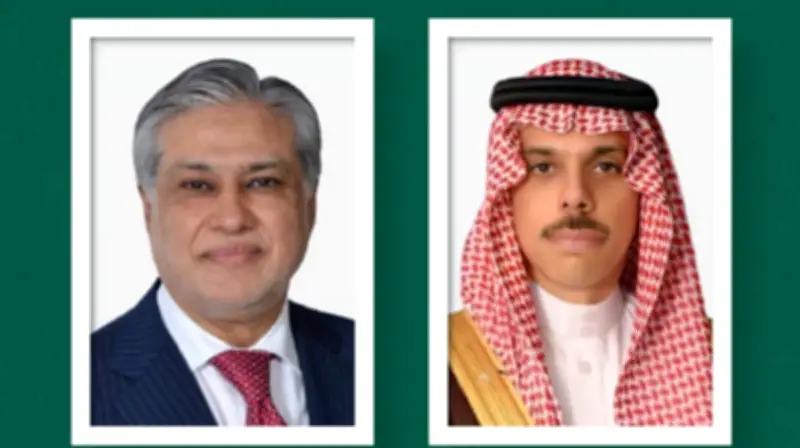 وزيرا خارجية السعودية وباكستان يؤكدان على دور الدبلوماسية في استعادة الاستقرار الإقليمي