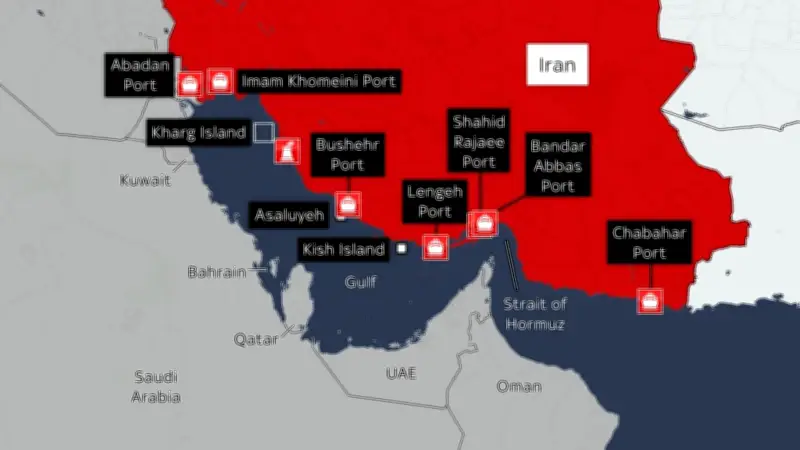 الجيش الأمريكي يحذر السفن من الاعتراض والاحتجاز مع بدء الحصار على الموانئ الإيرانية