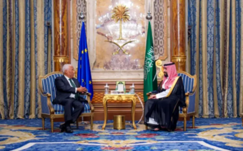 ولي العهد الأمير محمد بن سلمان يستقبل رئيس المجلس الأوروبي أنطونيو كوستا في جدة لتعزيز الشراكة الإستراتيجية