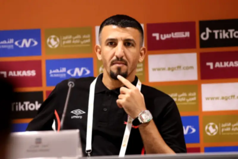 مدرب زاخو أيوب أديشو: نحترم الشباب السعودي ونسعى لنتيجة إيجابية في المباراة القوية