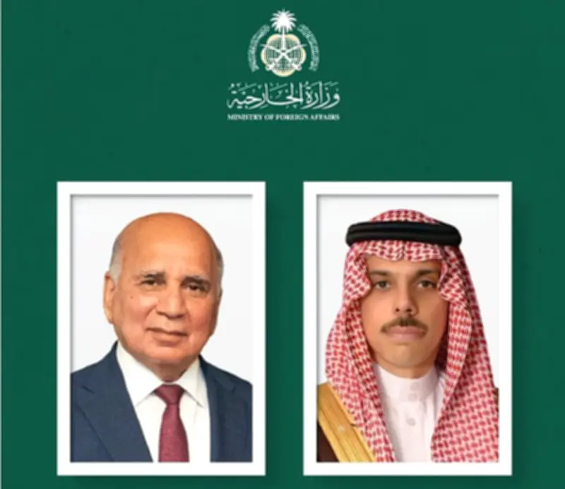 وزير الخارجية السعودي يتلقى اتصالاً هاتفياً من نظيره العراقي لبحث المستجدات المشتركة