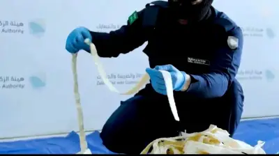 إحباط تهريب 154 ألف حبة كبتاجون في منفذ الحديثة