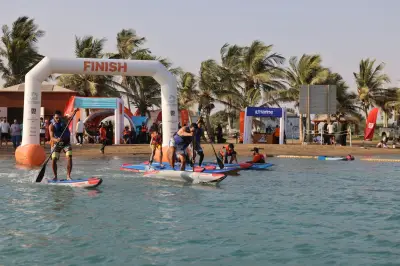 ختام جولة المملكة لركوب الأمواج بالتجديف وقوفاً في ينبع مايو 2026