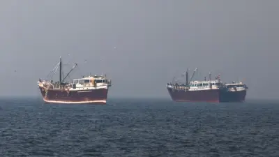 4 ناقلات نفط عملاقة تخترق الحصار الأميركي في مضيق هرمز