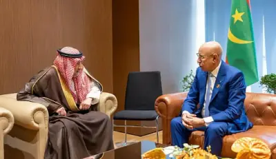 الرئيس الموريتاني والسنغالي يستقبلان نائب وزير الخارجية السعودي في منتدى داكار