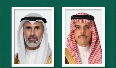 وزير الخارجية السعودي يتلقى اتصالاً هاتفياً من نظيره الكويتي لبحث الأوضاع الإقليمية