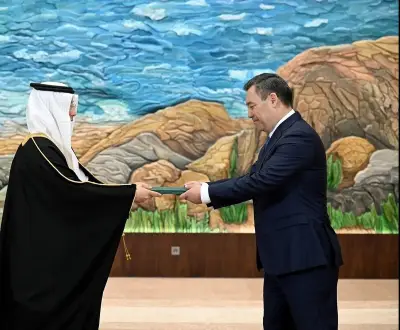 سفير المملكة لدى قيرغيزستان يقدم أوراق اعتماده للرئيس جباروف