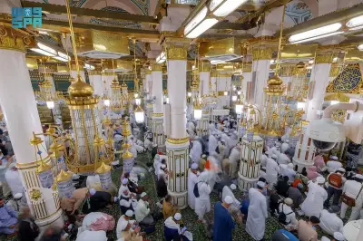 المدينة المنورة تستقبل أفواج الحجاج في أولى محطات رحلتهم الإيمانية