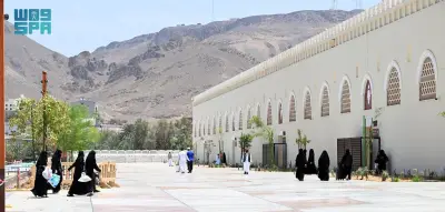 ميقات ذي الحليفة بالمدينة المنورة يستقبل طلائع الحجاج بعد تطويره