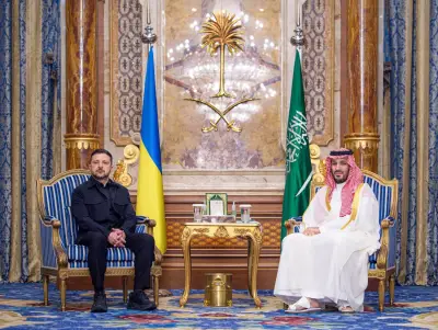 ولي العهد السعودي يستقبل زيلينسكي في جدة ويبحثان الأزمة الأوكرانية