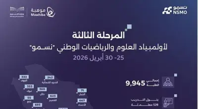 انطلاق المرحلة الثالثة من أولمبياد العلوم والرياضيات الوطني 
