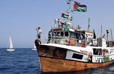 البحرية الإسرائيلية تعترض أسطول الصمود بعيدًا عن سواحل غزة