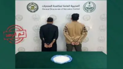 المديرية العامة لمكافحة المخدرات تلقي القبض على مقيمين باكستانيين ومواطنين في عمليتين منفصلتين