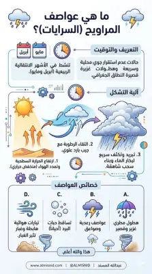 خبير الأرصاد المسند يوضح ظاهرة 