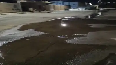 أهالي البكيرية يشكون من هدر المياه المتواصل بمدرسة بنات النهضة منذ ثلاثة أشهر