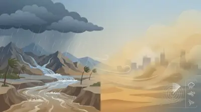 الأرصاد تتوقع أمطاراً غزيرة وسيولاً على عسير وجازان ونجران واستمرار الغبار على مناطق واسعة الأحد