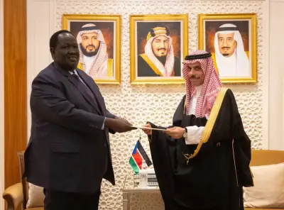 ولي العهد السعودي يتلقى رسالة مكتوبة من رئيس جنوب السودان لتعزيز العلاقات الثنائية