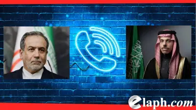 وزير الخارجية السعودي فيصل بن فرحان يتلقى اتصالاً هاتفياً من نظيره الإيراني عباس عراقجي