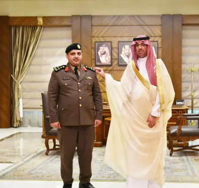 محافظ جدة يقلد مدير إدارة مكافحة المخدرات رتبته الجديدة في حفل رسمي
