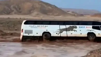 عاصفة رعدية وسيول جارفة تضرب سانت كاترين في مصر: جهود إنقاذ مكثفة وتحركات عاجلة