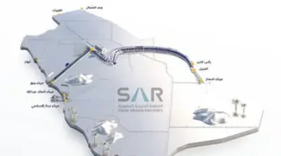 تفعيل خدمة لوجستية متكاملة لنقل فوسفات ثنائي الأمونيوم من رأس الخير إلى ينبع عبر حائل