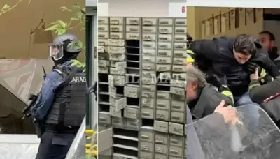 سطو هوليودي في إيطاليا: لصوص يهربون عبر نفق سري بعد سرقة بنك في نابولي