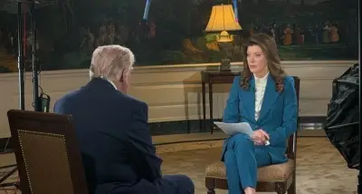 ترمب ينفجر غضبا في وجه مذيعة CBS ويصفها بـ