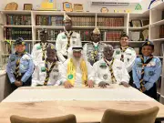 كشافة مكة تزور الرائد الكشفي محمد عطية في جدة وتكرمه