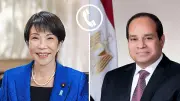 توافق مصري-ياباني على التسوية السلمية للأزمة الإيرانية