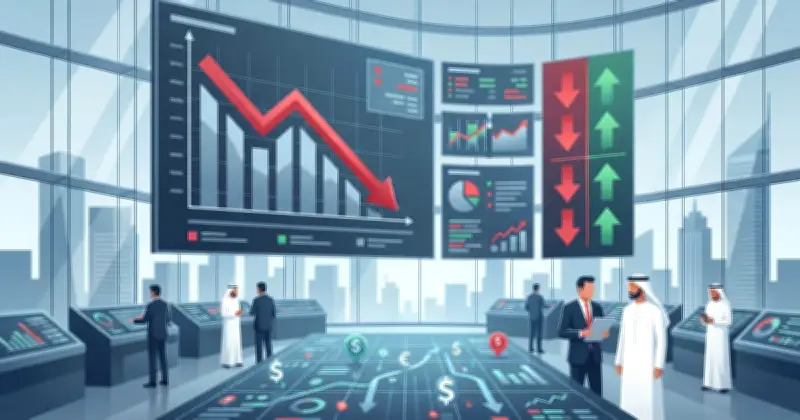 مؤشر الأسهم السعودية يغلق منخفضًا 102 نقطة وسط تداولات 6 مليارات ريال