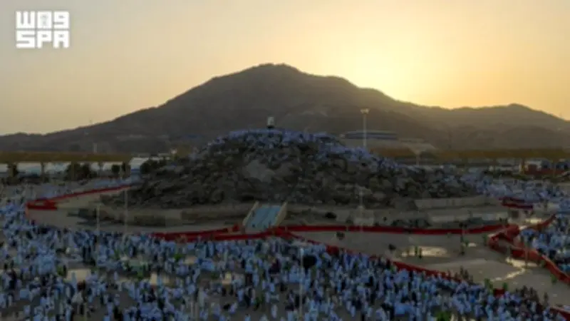 إتمام تصعيد حجاج عرفات قبل موعده بساعتين في موسم 1447هـ